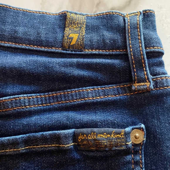 7 for All Mankind Denim Shorts Size 27 - Picture 5 of 8